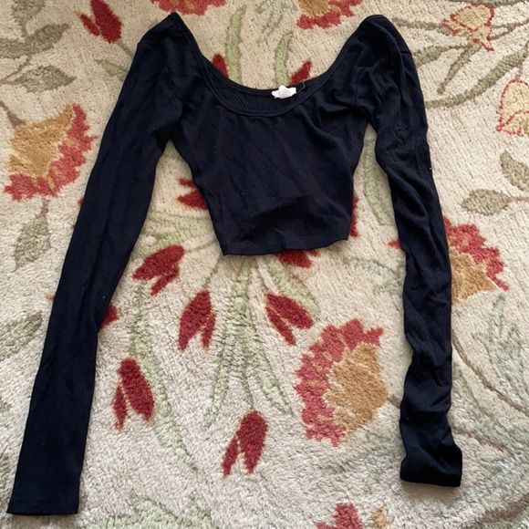 Garage Tops - Garage cropped longsleeve